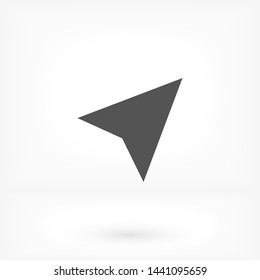 gps vector icon 10 eps , Lorem ipsum Flat design