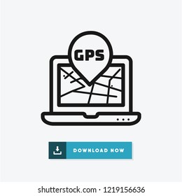 Gps vector icon