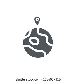 gps vector icon