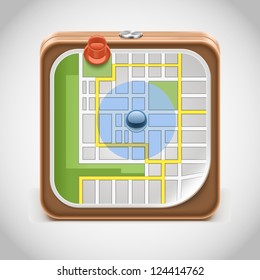 gps vector icon