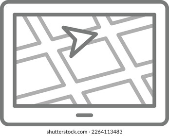 Gps vector icon. Can be used for printing, mobile and web applications.