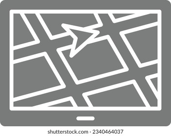 Gps vector icon. Can be used for printing, mobile and web applications.