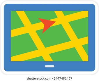Gps vector icon. Can be used for printing, mobile and web applications.