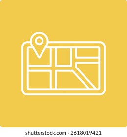 Ícone de vetor do Gps. Pode ser usado para impressão, aplicativos móveis e da Web.