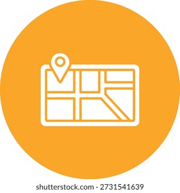 Icono de Vector GPS. Se puede utilizar para aplicaciones de impresión, móviles y de Web.