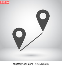 gps vector icon eps 10