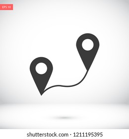 gps vector icon eps 10
