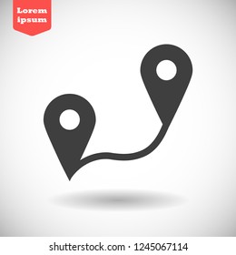 gps vector icon eps 10
