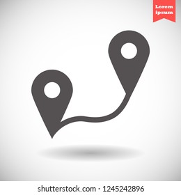 gps vector icon eps 10