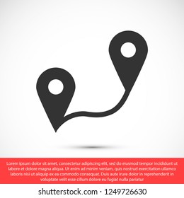 gps vector icon eps 10