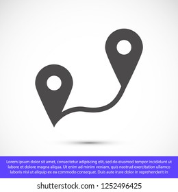 gps vector icon eps 10