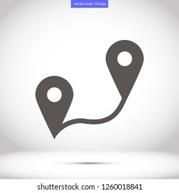 gps vector icon eps 10