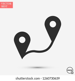 gps vector icon eps 10