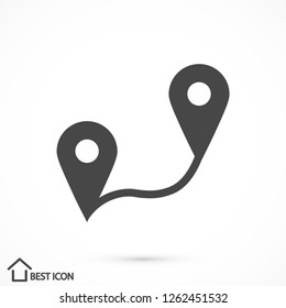 gps vector icon eps 10