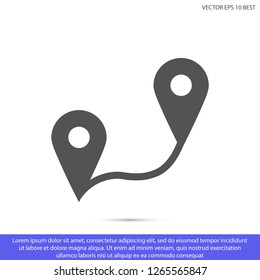 gps vector icon eps 10