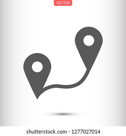 gps vector icon eps 10