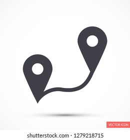 gps vector icon eps 10
