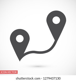 gps vector icon eps 10