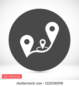 gps vector icon eps 10