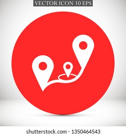 gps vector icon eps 10