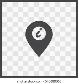 GPS vector icon. Isolated illustration. Business picture.