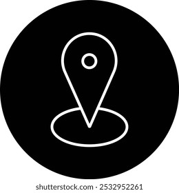 GPS Vector Illustration Detailed Icon