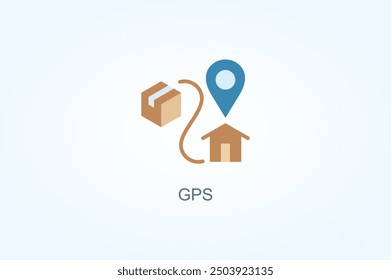 Gps Vector Or Logo Sign Symbol Illustration