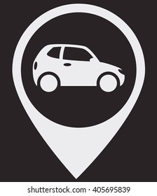 Gps with wifi icon.Gps with wifi icon vector.