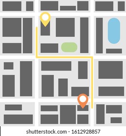 GPS.navigator pin checking on white background. vector illustration eps