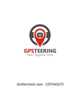 GPSTEERING Logo Design Inspiration