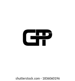 gpt letter original monogram logo design