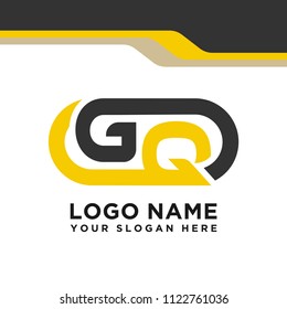 GQ initial logo template vexctor