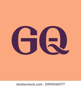 GQ letter logo Creative Design.
GQ monogram Logo Unique Concept Vector.
GQ creative  modern flat abstract  initials letter logo.
