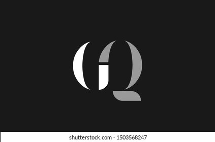GQ letter Logo Design Template Vector