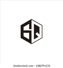 Gq Logo Initial Monogram Negative Space Stock Vector (Royalty Free ...