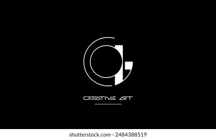 GQ, QG, G, Q abstract letters logo monogram