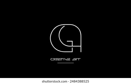 GQ, QG, G, Q abstract letters logo monogram