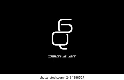 GQ, QG, G, Q abstract letters logo monogram
