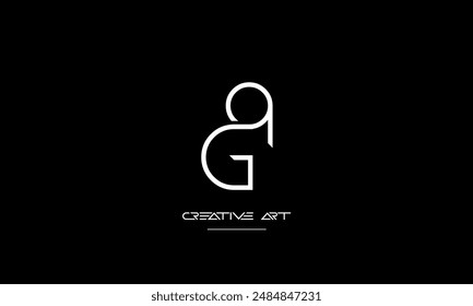 GQ, QG, G, Q abstract letters logo monogram