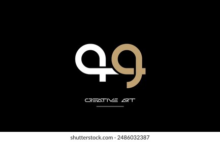 GQ, QG, G, Q abstract letters logo monogram