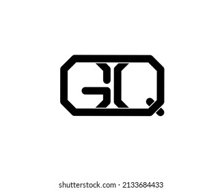 gq qg g q initial letter logo
