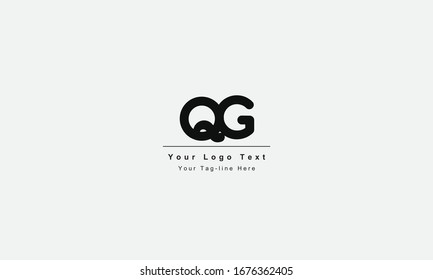 GQ or QG letter logo. Unique attractive creative modern initial GQ QG G Q initial based letter icon logo