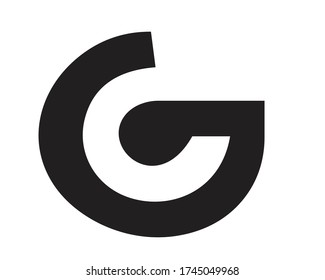 g+r and g monogram logo designs