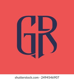 GR letter logo Creative Design.
GR monogram Logo Unique Concept Vector.
GR creative  modern flat abstract  initials letter logo.
