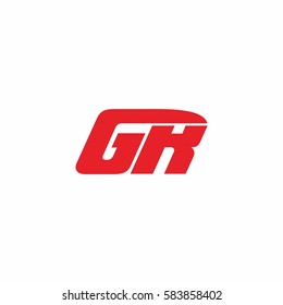 GR letter logo vector