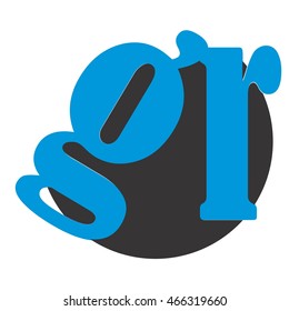 gr letter vector logo