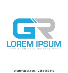 GR Logo Design RG Logo Design einzigartig und modern Logo Design