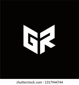 GR Logo Letter initial Designs Templete