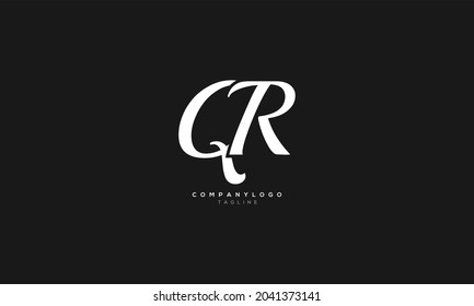 GR, RG, Abstract initial monogram letter alphabet logo design