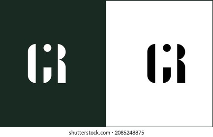 GR ,RG Abstract Letters Logo Monogram